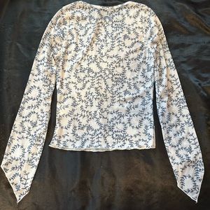 Women’s mesh long sleeve t-shirt